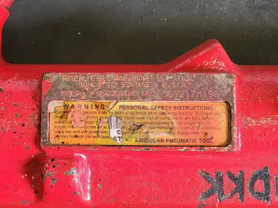 USED AMERICAN PNEUMATIC TOOL 190