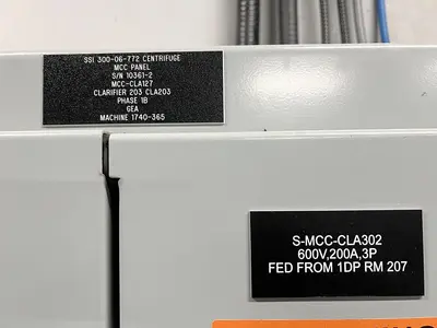 USED 2020 GEA WESTFALIA SSI-300-06-772