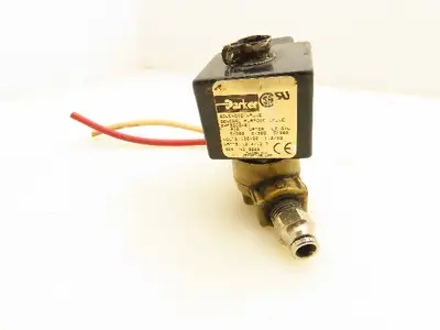 Parker 04F25C2-01 General Purpose Solenoid Valve 120V Coil 1/4"NPT NC