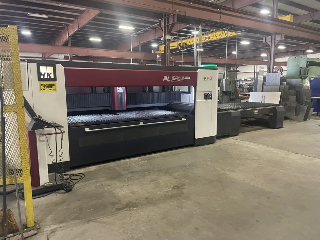 Used 2017 HANKWANG FL3015 CO2 Laser Cutters Georgia US | The Equipment Hub #162912