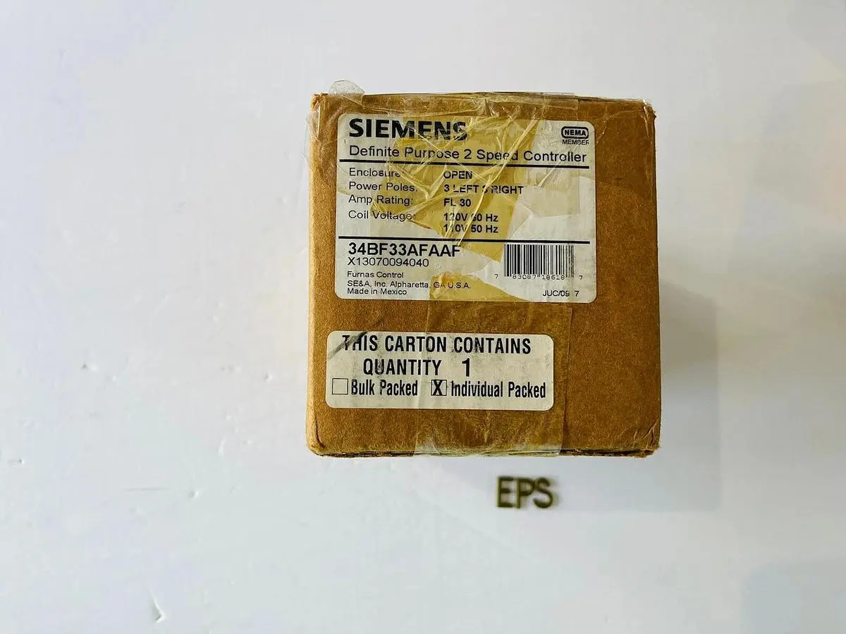 NEW SIEMENS 34BF33AFAAF / 34BF33AFAAF #K-1390