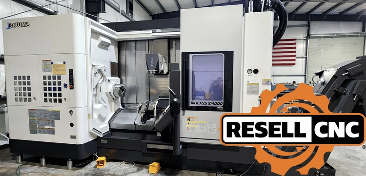 Used 2022 Okuma Multus U4000-2SW CNC Lathes Florida US | Resell CNC #206814