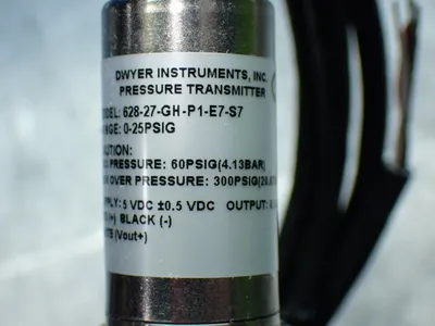 New | in-Stock DWYER 62827GHP1E7S7 Pressure Transmitters Ohio US | HGR 24 #904385