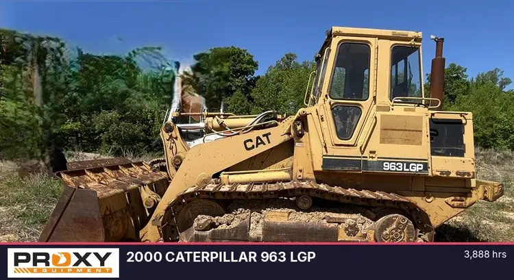 Used 2000 CATERPILLAR 963 LGP Compact Track Loaders North Carolina US | Proxy Equipment #1388677