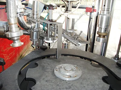 1.5L S/S Microbloc Filler/56 mm Dia Capper /120 mm Vertical Labeller