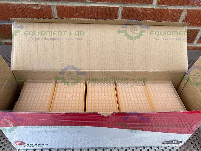NEW BOX OF 5 - BECKMAN COULTER B01112 BIOMEK SPAN P1000 NON- STERILE PIPETTE TIPS