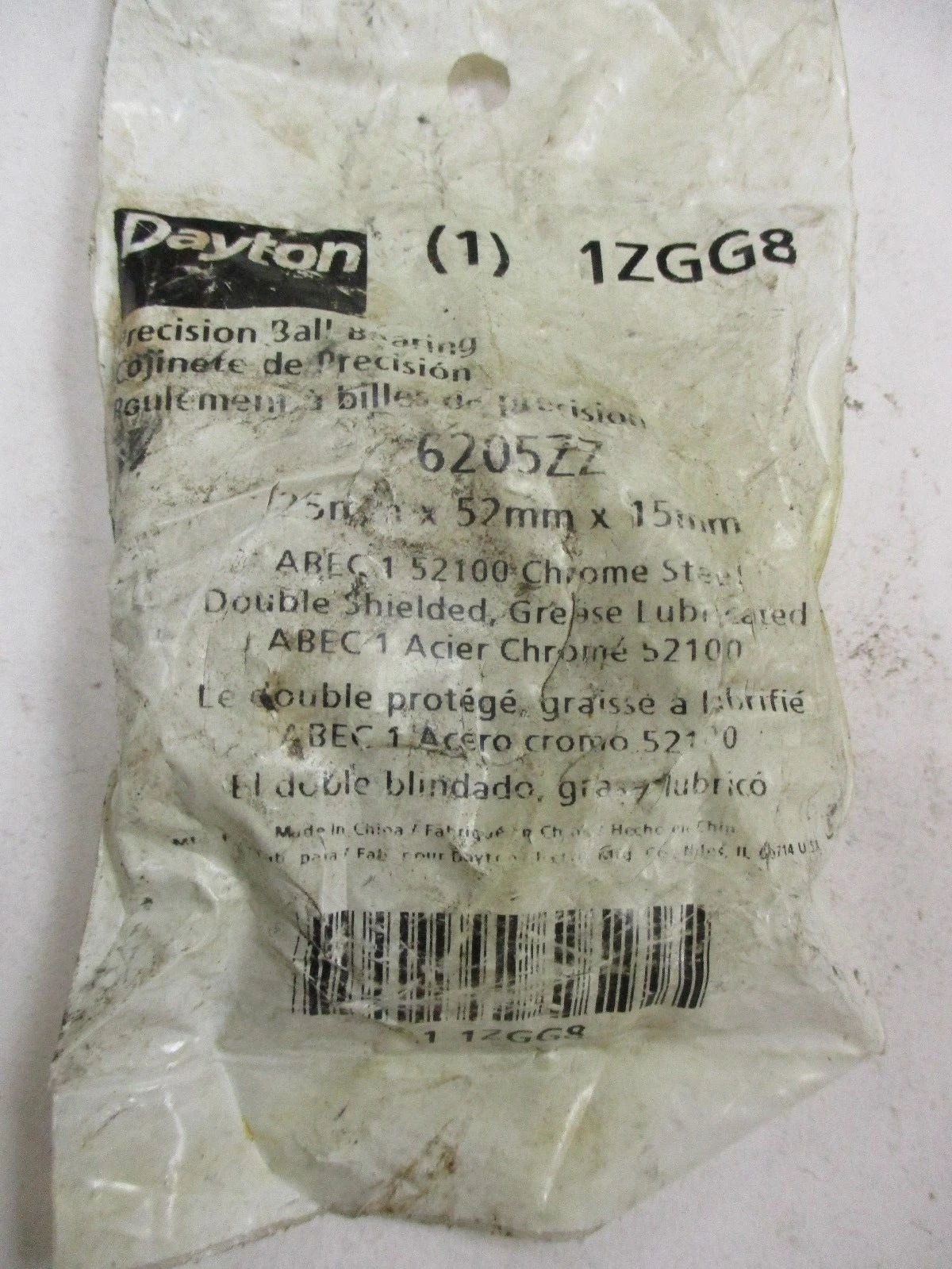 New | in-Stock Dayton 1ZGG8 Bearings Arizona US | ASSET CONVERSION SPECIALISTS, INC. #311394