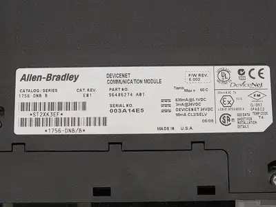 USED ALLEN-BRADLEY 1756-DNB/B