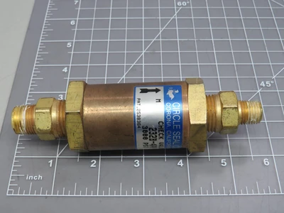 Used CIRCLE SEAL CONTROLS _UNKNOWN_ Valves/Fittings | OCO Industrial #1631715