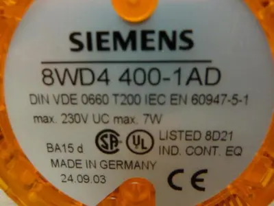 USED SIEMENS 8WD4 400-IAD