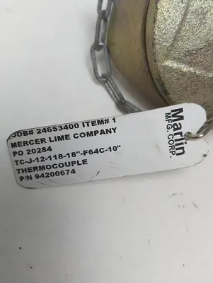 Used MARLIN 94200674 Thermocouples Ohio US | Surplus Asset Holdings #1365726