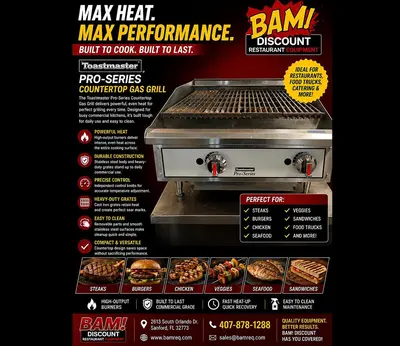Used TOASTMASTER TRC24 Broilers Florida US | BAM Discount Restaurant Equipment #1230737