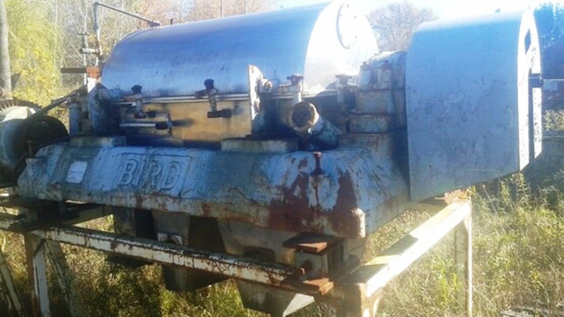 Bird 24 x 38 decanter centrifuge, 316SS.
