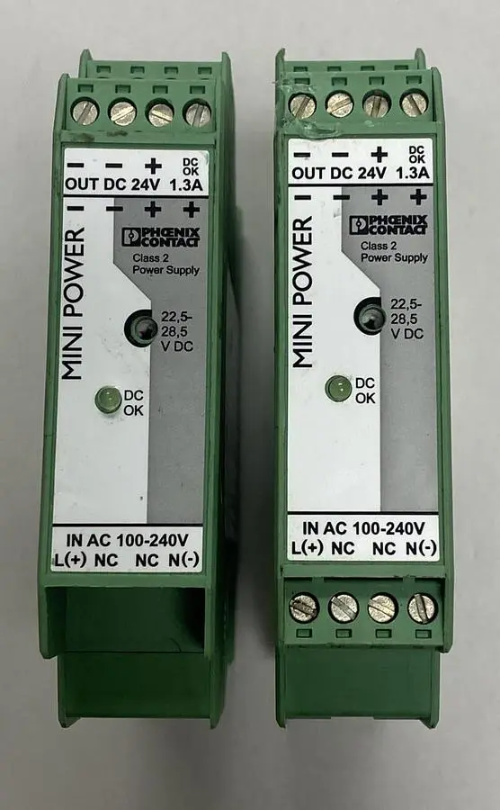 Used PHOENIX CONTACT MINI-PS-100-240AC/24DC/1.3 Miscellaneous Equipment (Electrical & Power) | Surplus Asset Holdings #1199316