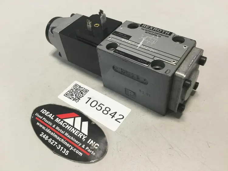 Used REXROTH 4WE6D51AG24NZ4V Valves/Fittings Michigan US | Ideal Machinery #592772