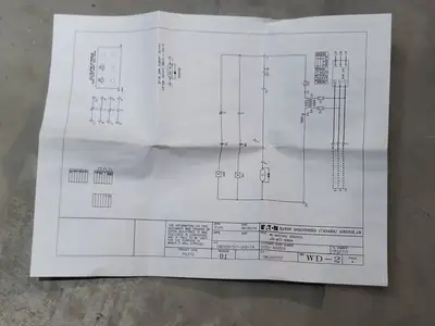 50 Amp, 480V, 3 PH Motor Starter Panel / MCC