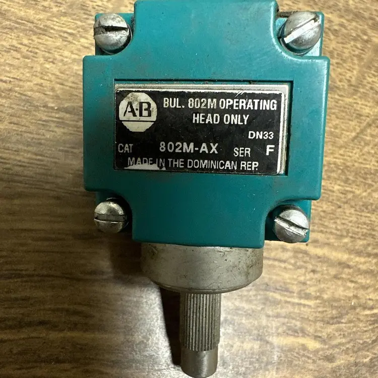 Used ALLEN-BRADLEY 802M-AX Switch Parts Ohio US | Surplus Asset Holdings #1225814