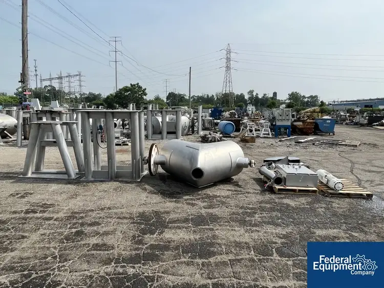 Used Patterson-Kelley 50 cu ft Patterson Kelley Twin Shell Blender Agitators, Blenders, Mixers Ohio US | Federal Equipment Company #129378