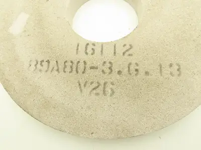 Elbe 89A80-3.G.13 Surface Grinding Wheel 15-3/4"x 1-3/8"x 5" White