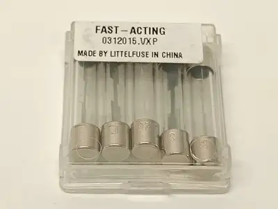 NEW LITTELFUSE FAST-ACTING FUSE 15A 32VAC