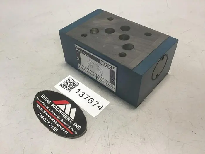 Used BOSCH 0 811 020 027 Valves/Fittings Michigan US | Ideal Machinery #691572