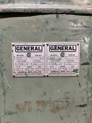 General 430 Planer