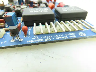 Elox 320017-006 Colt Industries Servo Assy Circuit Board