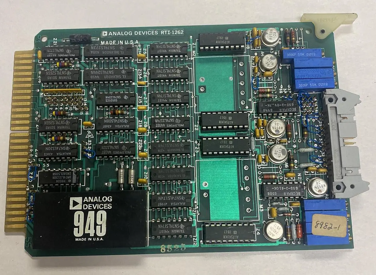 New | in-Stock ANALOG DEVICES RTI-1262 Input / Output Modules | Surplus Asset Holdings #1205803