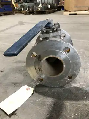 Williams 3″ Stainless Steel Manual Ball Valve CF8M 275PSIG 100°F Class 150