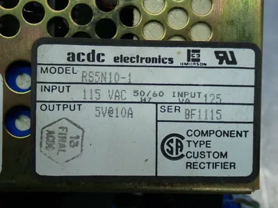 Used ACDC ELECTRONICS RS5N101 AC/DC Power Supplies Ohio US | HGR 24 #1095328