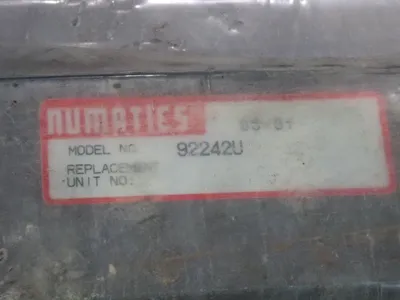Used NUMATICS 92242U Pumps Ohio US | HGR 24 #870971