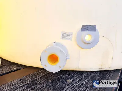 USED PROTECTOPLAS CO. 5000 GALLON POLY TANK