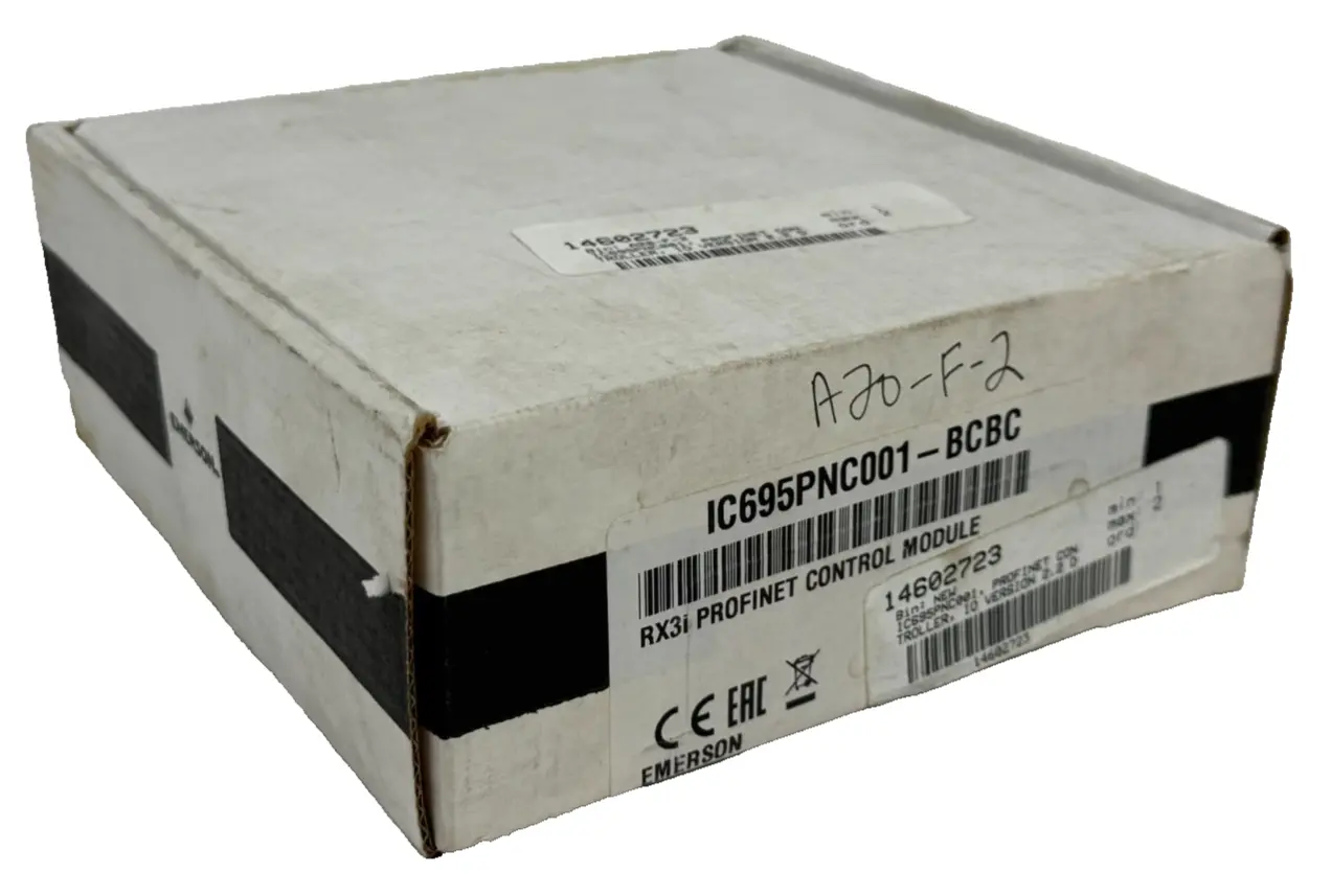 NEW SEALED GE FANUC / EMERSON IC695PNC001-BCBC RX3i PROFINET CONTROLLER