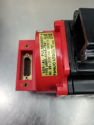 Used FANUC A06B-0372-B069-R Servo Motor, 120V, 2000RPM, 3PH Servo Motors | Palmetto Automation #1151265
