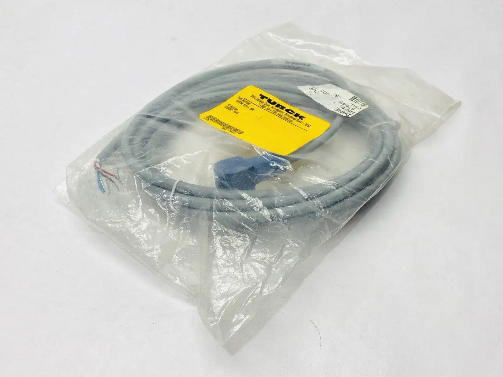 WSM 572-3M, U2660-943 | Turck WSM 572-3M DeviceNet Cordset 7/8-16 UN 3m U2660-943 - New