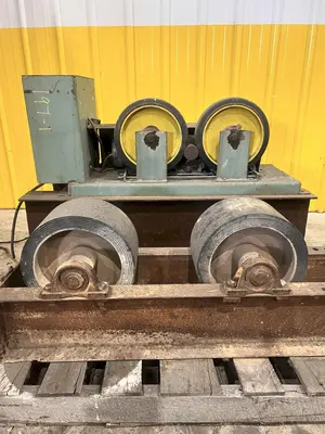 4,000 LB PANDJIRIS PIPER PIPE TANK TURNING ROLLS, DRIVE & IDLER: STOCK #20362