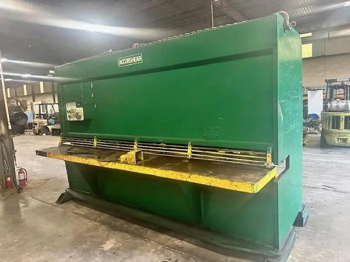 Used ACCUR SHEAR 825010 Power Squaring Shears (Inch) Arkansas US | SMF MACHINE TOOLS #300181