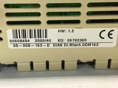USED SIGMATEK DDM 163