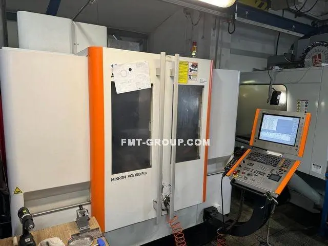 Used 2014 MIKRON MIKRON VCE 800 PRO Vertical Machining Centers | F.M.T. Group s.r.o. #1252934