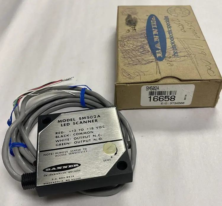 New | in-Stock BANNER SM502A Misc Electrical & Power Parts Ohio US | Surplus Asset Holdings #1233860