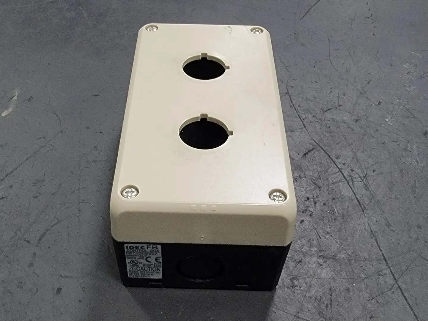 Control Box, 2 Hole, Type 4X, FB Series