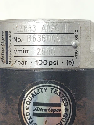 NEW Atlas Copco LZB33A02611