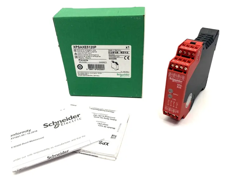 Used SCHNEIDER ELECTRIC XPSAXE5120P, PREVENTA Relays & Switches | Maverick Industrial Sales #1112817