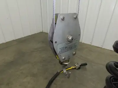 Ingersoll Zimmerman BA020120 Pneumatic Air Balancer 6' Travel 400Lb Swivel Mount