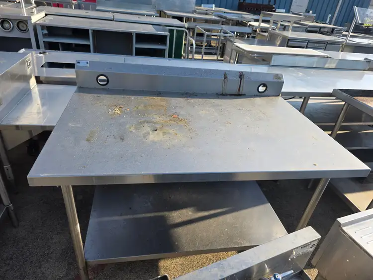 Used Falcon Restaurant Supply, Inc. Used 54"W X 36"D X 36H" Stainless Steel Table - SS367 Food Prep Tables Illinois US | Falcon Restaurant Supply #1373736