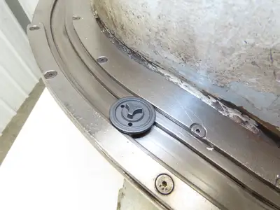 18" Vibratory Bowl Parts Feeder 115V Magnetic Coil Stainless 15/16" Wide Product
