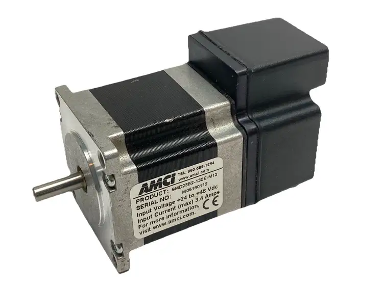 Used AMCI ETHERNET INTEGRATED STEPPER MOTOR 3.4A  24-48VDC Motors (misc) | Maverick Industrial Sales #1099747