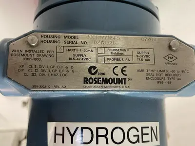 Used ROSEMOUNT 300S1AAM5E5 Pressure Transmitters | Surplus Asset Holdings #1226882