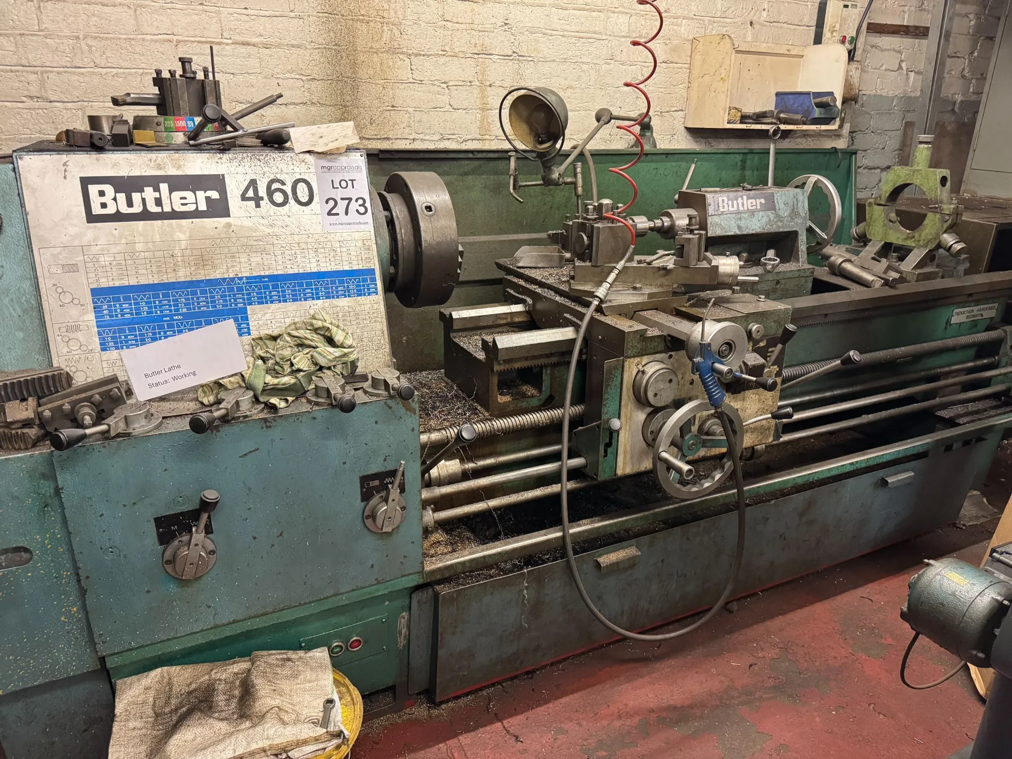 Used BUTLER 460 Engine Lathes GB | Bowland Trading Ltd #1260120