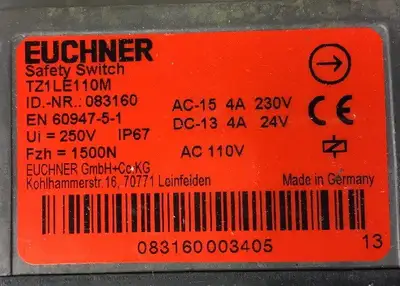 USED Euchner TZ1LE110M